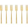 Sambonet Rock PVD Gold, 6 Forchettine Dolce
