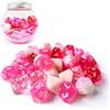 BESCON DICE Bescon Polyhedral RPG Dice Full 35pcs Blossom Set, DND Role Playing Game Dice 5X7pcs