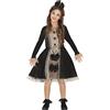 FIESTAS GUIRCA Costume da Bambola Sinestra - Costume da Bambina Halloween 5-6 anni