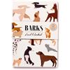 Puckator Quaderno A5 a Righe in Carta Riciclata - Cani - Barks Dog