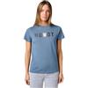 Wrangler Maglietta da Donna con Grafica, Blu Polveroso, S