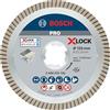 Bosch Professional 2608615132 Disco Diamantato, per Ceramica, X-Lock, Extraclean Turbo, Ø125 mm, Diametro Ø: 22.23 mm
