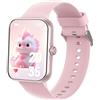 PTHTECHUS Smartwatch Bambini, Orologio Intelligente Fitness Sportivo SmartWatch per Bambini, 1.83' HD Touchscreen, Cronometro Notifiche Messaggi, Fitnesstracker per Ragazzi Ragazze Adolescenti (Rosa)