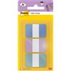 Post-it® Index Segnapagina Post-it® Index Pastel Tabs 24x38 mm - blu, viola, verde - conf. 3/12 ff - 686-3 COAST