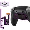 eXtremeRate RISE4 Plus MAX Remap Kit per ps5 Controller BDM-030 040 050 060, 4 Palette Posteriori Programmabili in Metallo & Clicky Trigger Stop per ps5 Joystick - Senza Controller, Nero