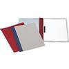 Esselte 12606 - Confezione 50 Cartellini con Fermaglio, Rilegatori PVC, A4, Blu