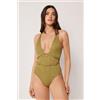 Calzedonia Costume Intero Wild Jungle Verde
