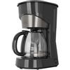 BLACK+DECKER - Macchina da caffè americano BXCO1001E | 1000W | Serbatoio 1,5 L | 12 tazze | Sistema antigoccia | Piastra riscaldante 40 min | Auto-Off | Filtro permanente | Acciaio inox antigraffio