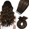 Moresoo Extension Biadesive Capelli Veri Shatush #2/6/2 55cm 100g 40pz