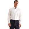 Seidensticker Camicia da Uomo Business - vestibilità Regolare - Non necessita di Stiratura - Colletto Button Down - Maniche Lunghe - 100% Cotone, Bianco, 50
