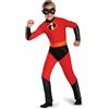 Disguise Disney Costume Flash Classico Bambino, Vestito Gli Incredibili Bambini Taglia S