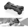 NICECNC Morsetto superiore per manubrio nero con motivo AMPS compatibile con Tenere 700 / XTZ700 2019-2024, Tenere 700 World Raid 2022, Tenere 700 Rally Edition 2020-2024, accessori Tenere 700