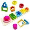 Jumbo- ICH Lerne Formen Farben Gioco Imparo Multicolore 27.5x20x5 19580