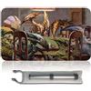 Four leaves Gioco da tavolo MTG Tappetini da gioco + Borsa impermeabile gratuita, TCG Card Game Table Mat Dimensione 60X35CM Mouse Pad Compatibile con MTG TCG (Slivers Playing Poke)