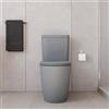 Parama Vaso filomuro monoblocco h44,5cm tornado con cassetta e sedile copri-wc grigio opaco | Europa Comfort