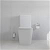 Parama Vaso filomuro monoblocco rimless con cassetta e sedile copri-wc bianco opaco | Londra