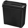 Fellowes 4701001, Distruggidocumenti P25S Fellowes ad uso personale domestico. - Distrugge fino a 5 fogli contemporaneamente in strisce da 7 mm (DIN P-1). - Cestino da 11 litri. Autostart meccanico e retromarcia.