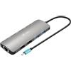 iTEC I-TEC i-tec USB-C Metal Nano 2x Display Docking Station + Power Delivery 100 W