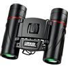 duomianshou Binocolo compatto tascabile 10 x 22 per adulti e bambini, grande telescopio oculare, prisma ad alta traslucenza, ampio campo visivo, facile messa a fuoco, raggio visivo 113 m-1000 m, zoom 10 volte