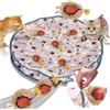 Azonelife Giocattolo Interattivo di Palla per Gatti, giocattolo interattivo per gatti Palla con Tappetino giocattoli da Caccia, Giocattolo interattivos per Gattis da Caccia Simulato per gatti da Interni