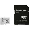 TRANSCEND MICROSDXC 300S-A 1TB CLASS 10 UHS-I U3 V30 A2 MOD. TS1TUSD300S-A EAN 0