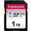 TRANSCEND SDXC 300S 1TB CLASS 10 UHS-I U3 V30 MOD. TS1TSDC300S EAN 0760557858133
