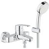 Grohe 3359220A Miscelatore Monocomando per Vasca-Doccia Tempesta, Cromo