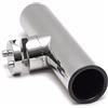 FreeTec Morsetto in acciaio inossidabile per asta porta-asta per rotaie 1 a 1-1 / 4