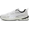 PUMA Sneaker Unisex MILENIO Tech 2000, Grigio Piuma Bianco Argento, Taglia 42, Piuma Grigio PUMA Bianco PUMA Argento, 48.5 EU