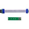 cablecc NGFF M-Key NVME AHCI SSD a PCI-E 3.0 1x x1 adattatore verticale con cavo di prolunga maschio a femmina