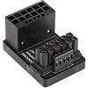 CERRXIAN 12VHPWR Adattatore angolare a 180 gradi, PCI-e 5.0 12VHPWR ATX3.0 600W 16 pin angolo 180 gradi femmina a maschio, per scheda grafica GPU 12+4pin RTX 3090Ti 4070Ti 4080 4090 (tipo B)