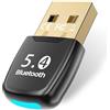 Arvoni Adattatore Bluetooth per PC 5.4, Bluetooth Dongle Plug and Play, Adattatore USB Bluetooth per Windows 11/10/8.1, chiavetta Bluetooth per PC, laptop, mouse, tablet, cuffie, 7 ingressi