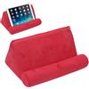 Agatige Supporto per Tablet Cuscino, Morbido Supporto per Telefono Cellulare Supporto per Cuscino per Lettura per Letto Cuscino per Tablet, Smartphone, eReader, Magazine