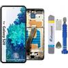 It'Go Schermo Full INCELL per Samsung S20 G980 LCD di ricambio touch screen con attrezzi grigio con cornice di alta qualità