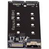 ChenYang Adattatore SlimSAS a NVME SSD, SFF-8654 8i 1 a 2 PCIe NVME/AHCI SSD con alimentazione SATA