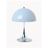 louis poulsen Lampada da tavolo portatile a LED con luce regolabile Panthella 250, Design Verner Panton - Blu, Argento