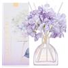 COCORRÍNA Fiore Diffusore Profumo Ambiente 250ml, Lavender Garden, con 8 Bastoncini di Fragranza, Naturale, di Lunga Durata, per la Camera da Letto, L'Ufficio, Il Bagno