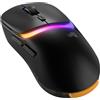 GLORIOUS Gaming - Model D3 Mouse da Gaming Wireless: batterie sostituibili InfinitePlay, Polling da 8k, Switch ottici da 130M di clic, Ultraleggero (69 g), sensore Ottico 30K DPI, RGB - Nero