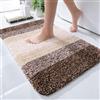 OLANLY Tappeto da bagno 61 x 40 cm, in microfibra, extra morbido e assorbente, antiscivolo, in peluche, lavabile in lavatrice, asciugabile in lavatrice, tappetini da bagno per pavimento del bagno,