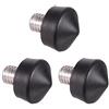 Andoer Universale Antiscivolo 3/8 pollici Treppiede monopiede in gomma Spike per Andoer Benro Gitzo Manfrotto Treppiede monopiede (3 pezzi)