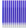 SopwMap 12 pezzi Ricariche Penne a Sfera Cancellabili Compatibili per Pilot Frixion penna a sfera cancellabile, Inchiostro Termosensibile Blu, Punta 0,7 mm, Lunghezza di Scrittura 400 m, Asciugatura Rapida