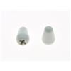 Dopro 2 pz Chitarra 5 Vie Pickup Interruttore Punta Interruttore Tappo Interruttore Manopola per USA FD Strat/Tele/Stratocaster Bianco