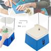 Aisny Smerigliatrice di Vetro Portatile 65 W, 4200 R/Min Macchina per Smerigliatrice con Baffle Board Per vetro e ceramica Automatica Dell'acqua