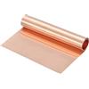 QUARKZMAN Rotolo Di Lamiera Di Rame 2500mm x 200mm x 0.01mm, 8 x 8.2ft 38 Gauge Lamierino Di Rame Puro Al 99.9% Per Progetti DIY Elettrici (Multiple Dimensioni)