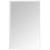 Relaxdays specchio senza cornice 40x60 cm, bordo bisellato, montabile vert./orizz., da parete per corridoio e bagno