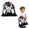 UZYXC Borsa per Palestra & Sacca Sportiva con Cordino di Serraggio per Bambini - Borsa per Piscina Impermeabile, Grande Capacità per Sport, Palestra, Viaggi, Scuola, Nuoto, Shopping