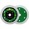 KURSTOL Disco Diamantato per Piastrella - 2 pezzi 75mm x 10mm Dischi Taglio per Porcellana, Piastrelle, Ceramica, Marmo, Granito