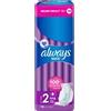 Always Always Maxi Long Assorbenti con ali (taglia 2), 14 pezzi, fino al 100% di protezione, confezionati singolarmente