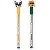 Mr. Wonderful Set 2 Penne Cancellabili Bo-Bo Bassotto e Bulldog Francese - Inchiostro Blu