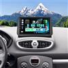 SIXWIN 8 Core 6+128G Android 15 Autoradio per Renault Clio 3th 2005-2017 con CarPlay/Android Auto/DSP, 9'' HD Schermo Navigatore Stereo con WiFi GPS Bluetooth 5.0 USB FM RDS Radio Mirror Link 32 EQ